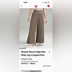 High waist stretch woven size XS worn a few times like new